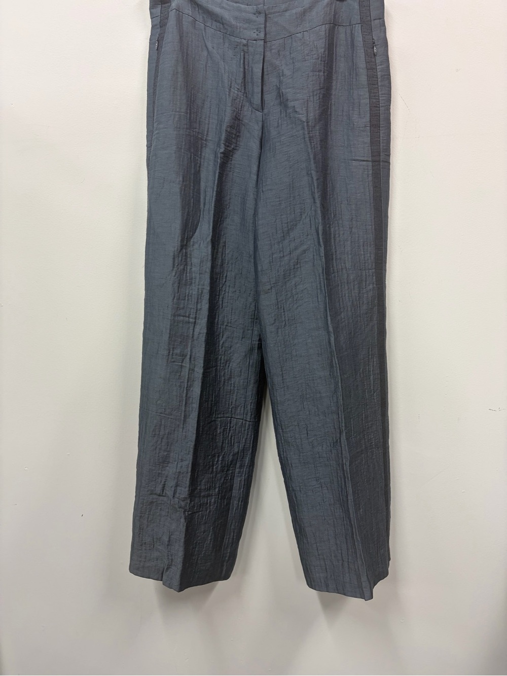 Akris Women’s Blue Straight-Leg Dress Shorts Sz 8